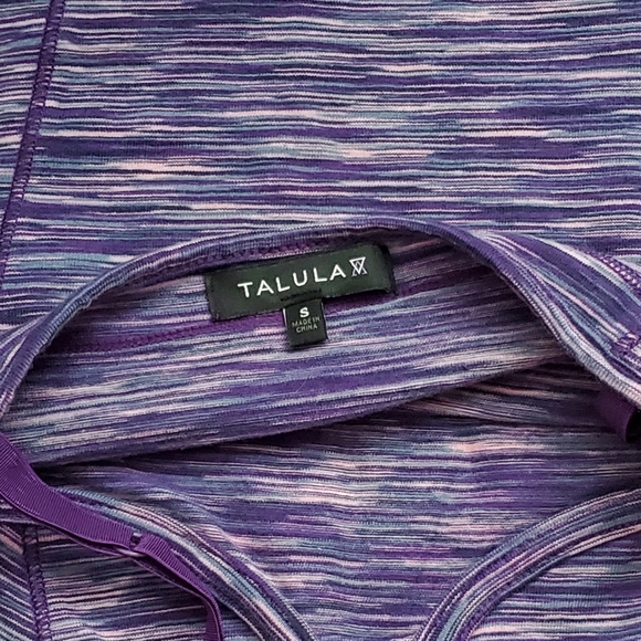 Aritzia Talula Bustier Purple Tank Top - Picture 2 of 2